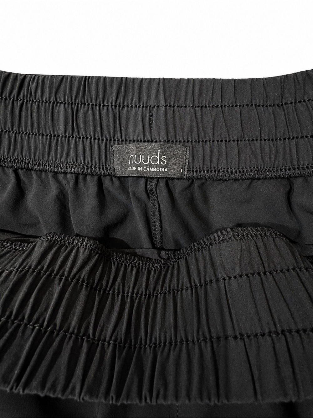 NUUDS Black Jogger Pants Size Medium – New Without Tags - Picture 5 of 5